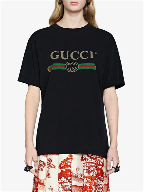 gucci black shirt women's|Gucci xxv shirt.